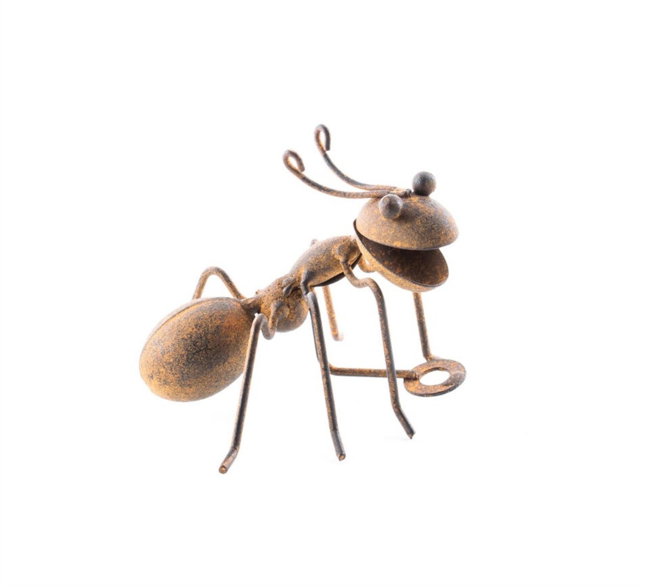 X-Small Metal Ant Wall Hanging Accent Plant Decor Farmhouse Yard Garden